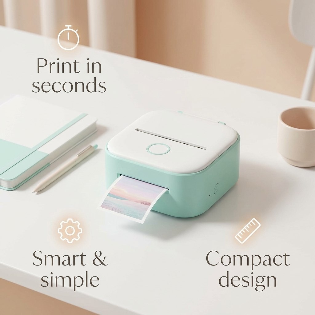 Portable Mini Printer By Aliver