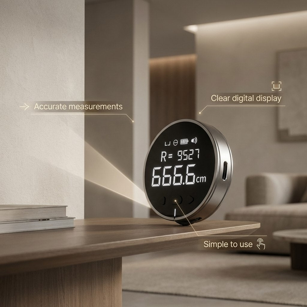 Electronic Measuring Ruler By Aliver