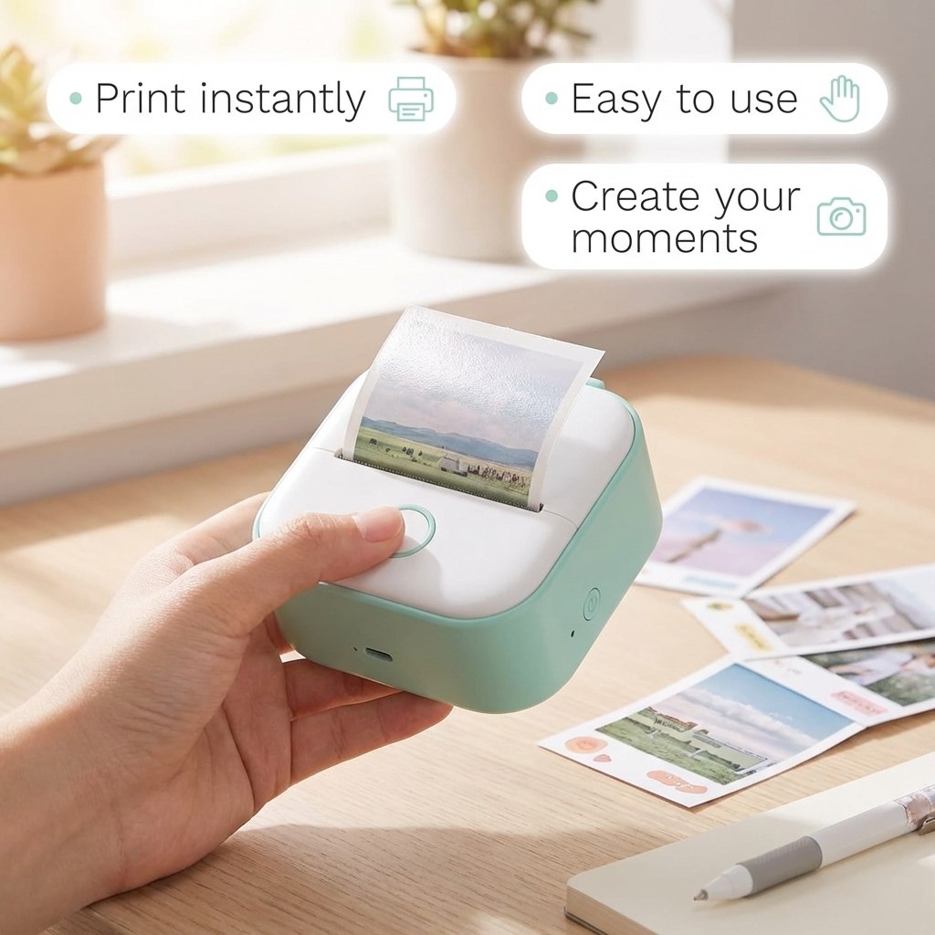 Portable Mini Printer By Aliver