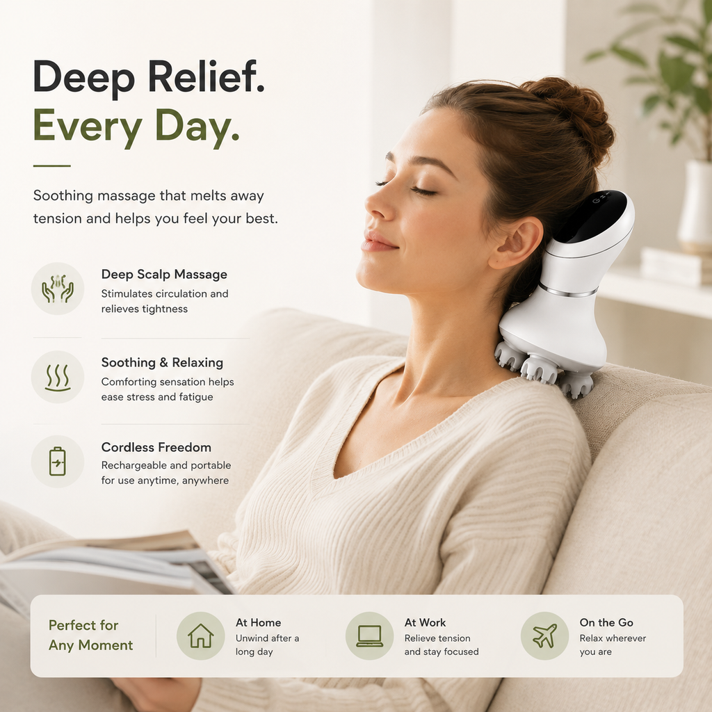 Head Massager By Aliver