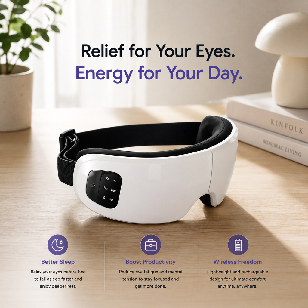 Steam Eye Massager By Aliver