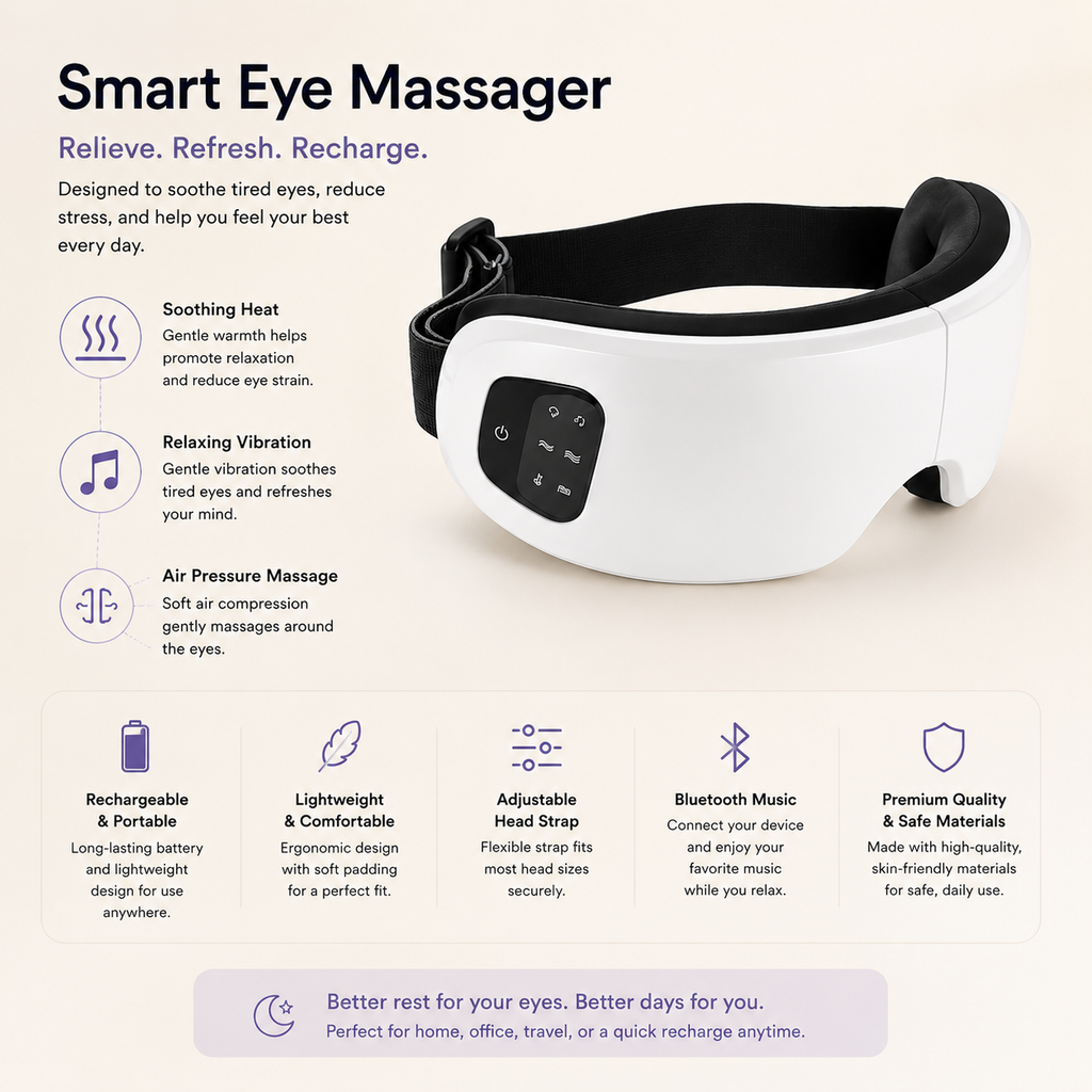 Steam Eye Massager By Aliver