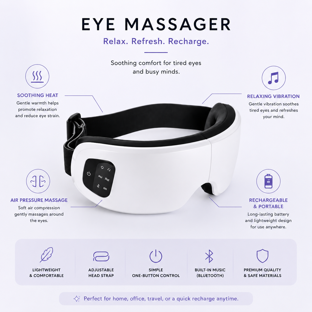 Steam Eye Massager By Aliver
